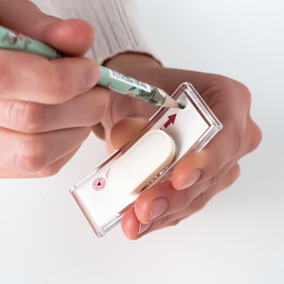 Бейдж Axent акриловий на магніті 4511 (65х21 мм) (4511-A) Вінниця - фото 5