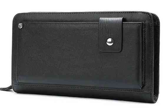 Клатч мужской с ремнем Vintage 14664 Черный Киев