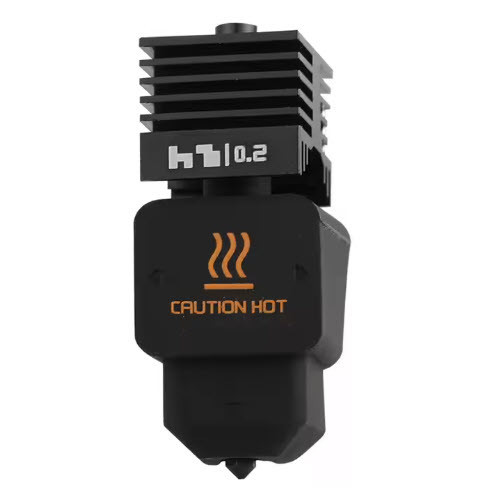 Хотенд 0,2 мм зі збільшеним обємом нагрівача для Bambu Lab A1, A1 mini, H2D (Ur Elk) Київ - фото 1