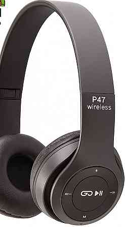 Бездротові навушники P47 Wireless — Bluetooth, MP3, мікрофон. Харків