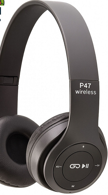 Бездротові навушники P47 Wireless — Bluetooth, MP3, мікрофон. Харків - фото 4