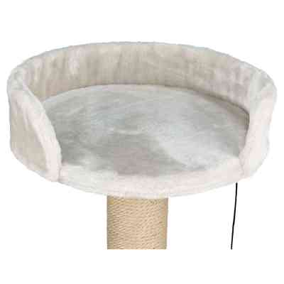 Дряпка (когтеточка) для котов Trixie Мика 46 см светло-серая (4011905444185) Винница