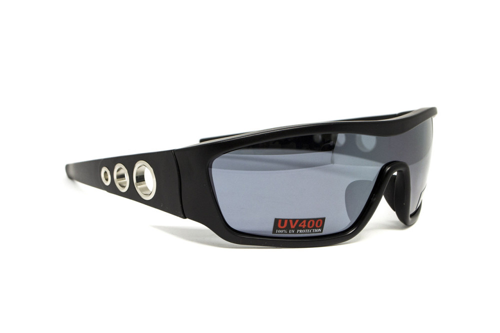 Окуляри захисні Global Vision Rivet (silver mirror) Anti-Fog, дзеркальні сірі Запоріжжя - фото 3