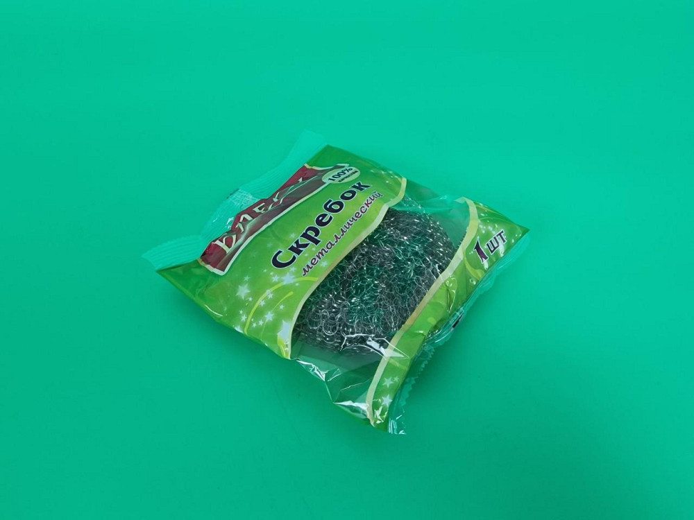 Мочалка железная (а1*18гр) Блеск (1 пачка) Харків - фото 2