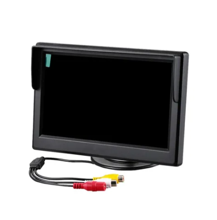 Автомобільний дисплей DS-5 екран 5" для камери заднього огляду (Чорний) Київ