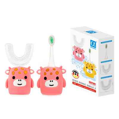 Електрична зубна щітка AHealth KIDS SONIC SMILE 2 Pink (AHkss2p) Вінниця