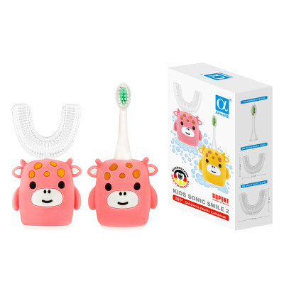 Електрична зубна щітка AHealth KIDS SONIC SMILE 2 Pink (AHkss2p) Вінниця - фото 1
