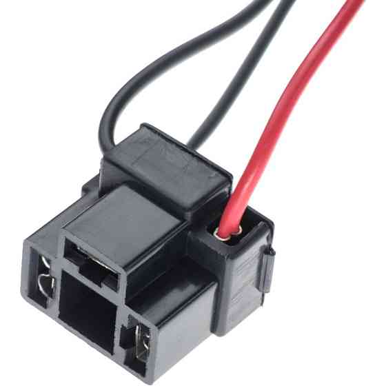 Роз'єм конектор с проводом, 3-кон., Автолампа Н4, 7809007, TE Універсальна універс., Багато марок 47630 Київ