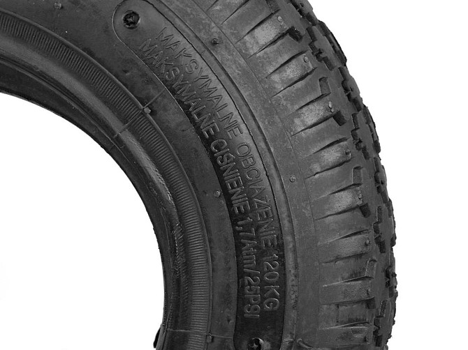 Шина з камерою 4.00-4 2PR (275x125x85мм/136кг) Стрый - изображение 5