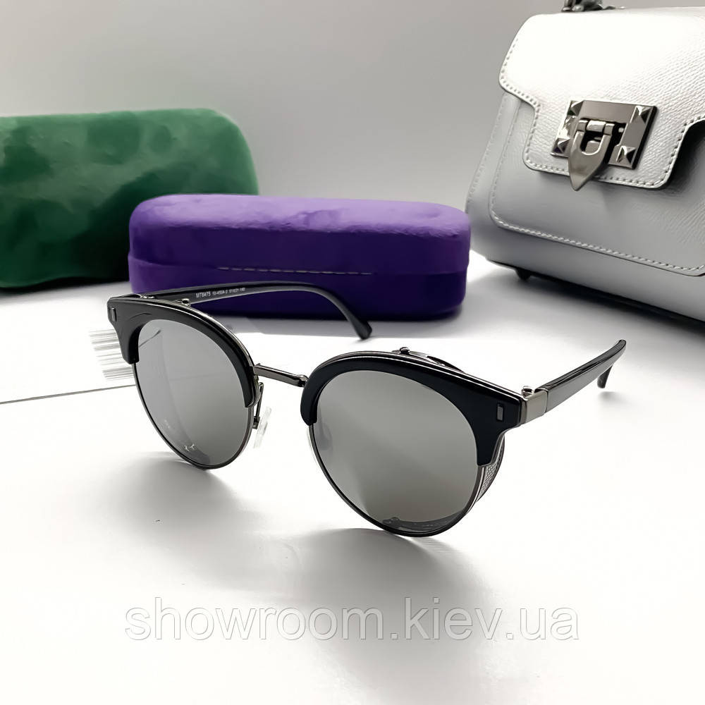 Жіночі сонцезахисні дзеркальні окуляри Polarized (7584) Київ - фото 1