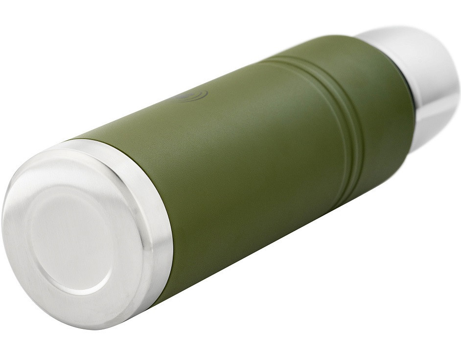 Армійський Термос для напоїв 1 літра з кришкою M-Tac (UN-B04-1000A-OD) Нержавіюча сталь Нововолинськ - фото 5