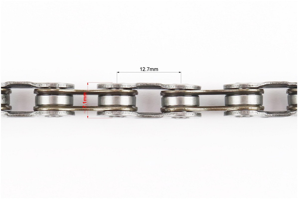 Ланцюг приводний 1/2х3/32х116L 7 швидкостей, сіро-коричневий P7001 Киев - изображение 2