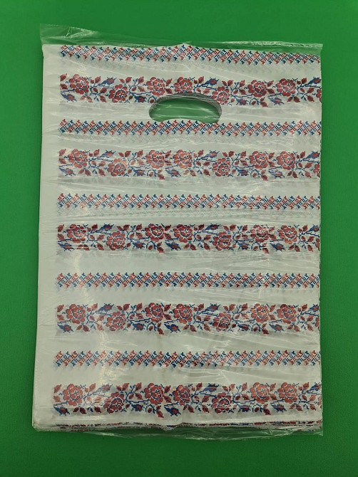 Пакеты с вырубной ручкой (25*35)