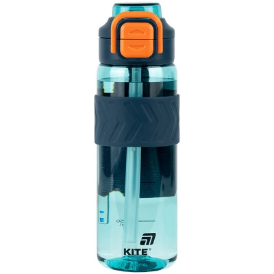 Поїльник-непроливайка Kite 800 мл, блакитно-помаранчева (K25-1234-3) Вінниця - фото 1