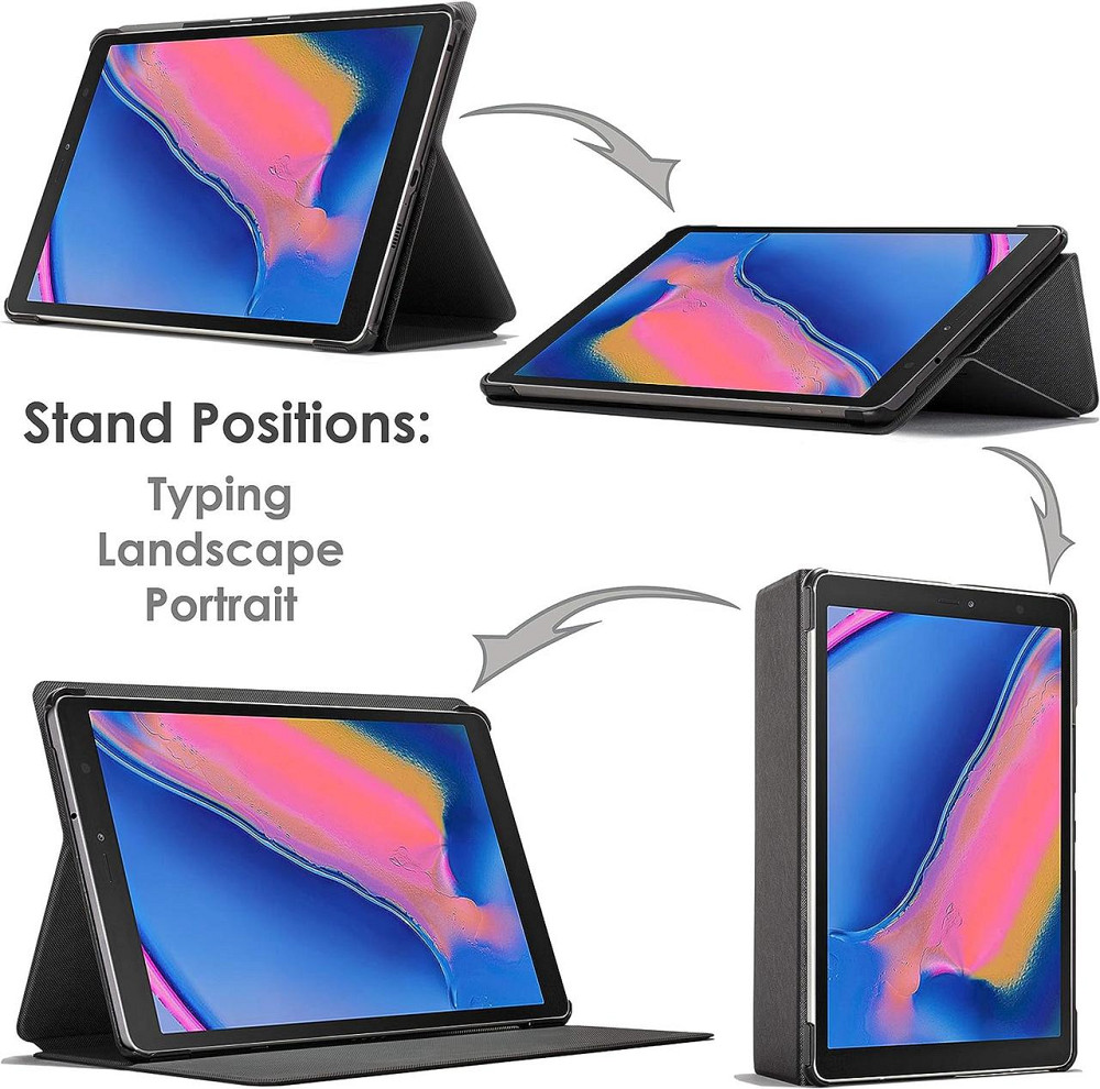 Противоударный чехол-книжка Fc на Samsung Galaxy Tab S7 Plus (T970/975) RoseGold Днепр - изображение 5