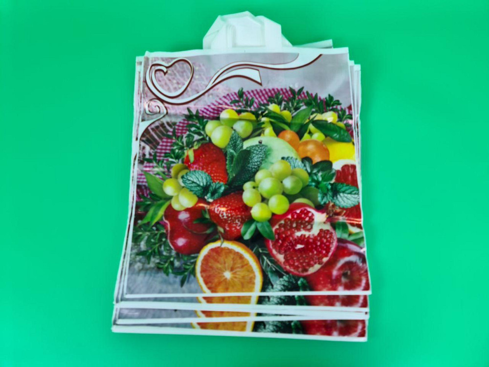 Пакет 40*42 петлевая ручка Фрукты Комсерв (25 шт) Харьков - изображение 1