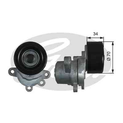 Ролик натяжителя ремня Gates T39155 Винница