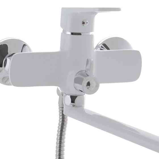 Змішувач для ванни Mixxus Nevada 006 Euro Білий   ( MI5799 ) 36476 Харків