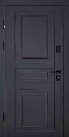 Двери уличные, модель 498 Scandi RAL 7021 ТЕРМОРАЗРЫВ 860 Киев