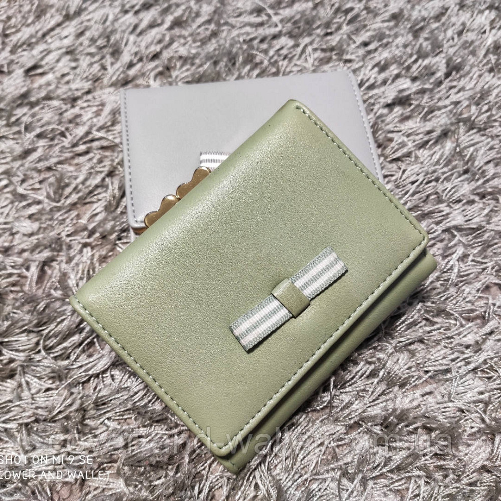 Женские маленькие кошельки с бантом и монетницей Киев - изображение 3