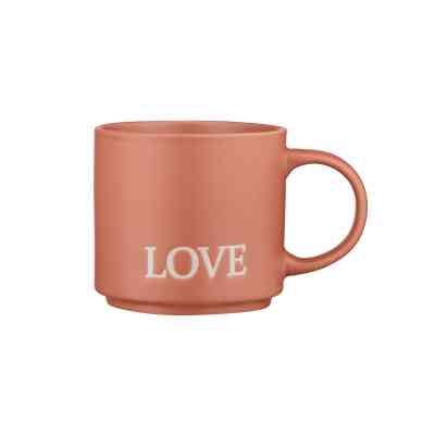 Чашка Ardesto Love, 420мл, кераміка, помаранчевий (AR3043OR) Вінниця
