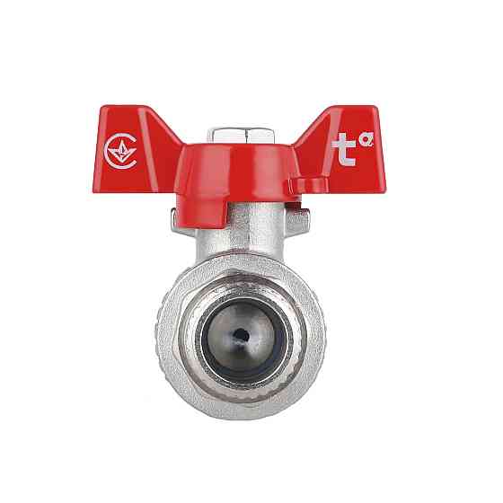 Кран кульовий Thermo Alliance Forte 1/2" НР для води (метелик) SF606W15 Київ