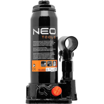Домкрат Neo Tools гідравлічний пляшковий 2т, 181-345мм (10-450) Вінниця - фото 2