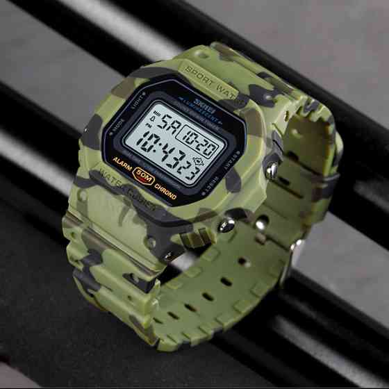 Skmei 1628CMGN Camo Green SBR Киев
