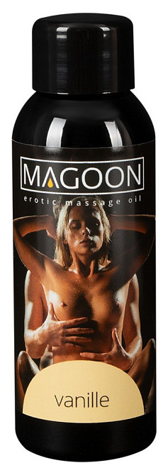 Массажное масло MAGOON ваниль 50 мл Sex Aura Киев - изображение 2