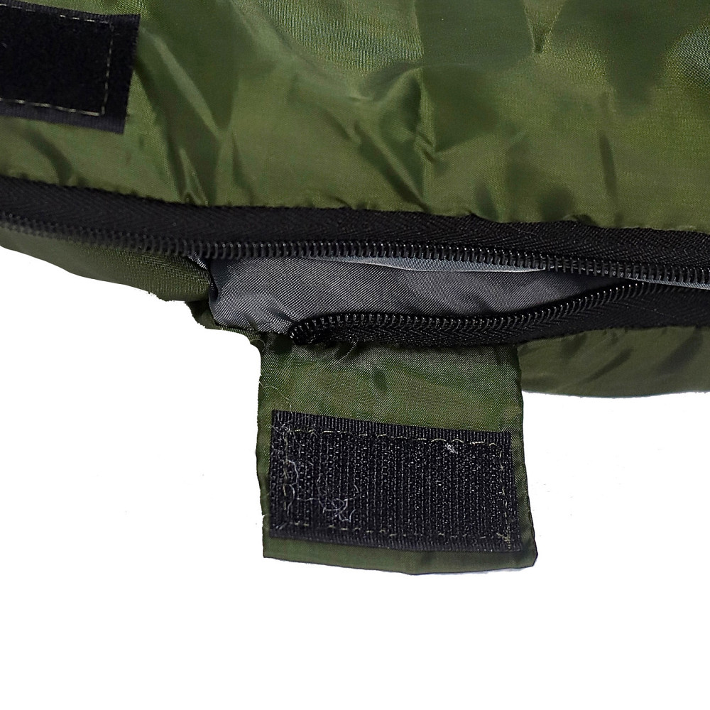 Спальний мішок тактичний OBBA для військових та армії ЗСУ, Спальник-кокон армійський на температуру -10, Зелений Кам'янець-Подільський - фото 10
