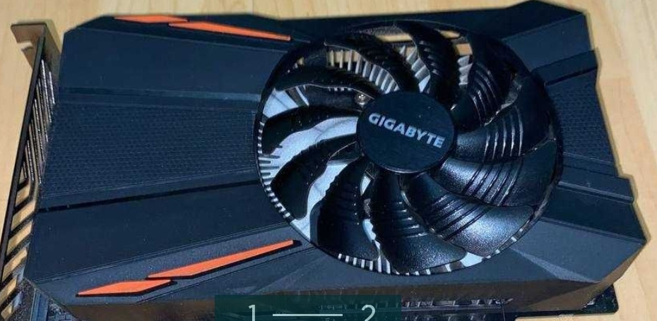 Видеокарта GIGABYTE GeForce GTX1050 Ti 4096MB. Киев - изображение 2