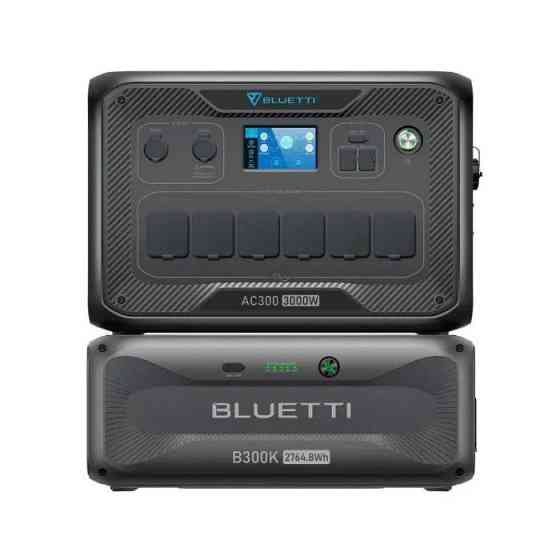 Зарядна станція BLUETTI PowerOak AC300 3000W + B300K 2764.8Wh (AC300+B300K) Киев