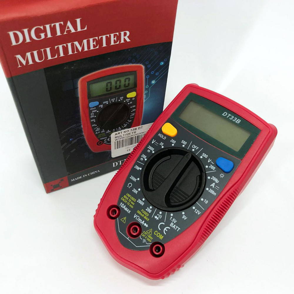 Мультиметр для електрообладнання, Якісний універсальний мультиметр Якісний KZ-28 Львів - фото 9