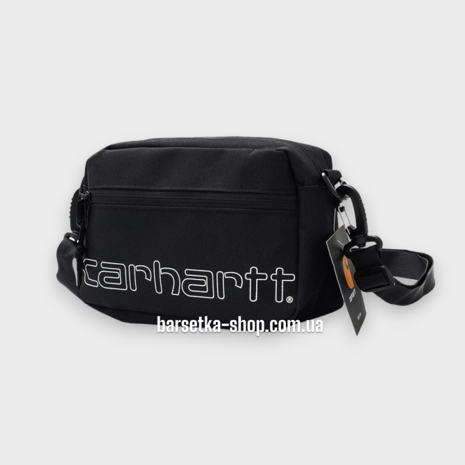 Сумка через плече Carhartt 24х16х7 чорний Запоріжжя - фото 4