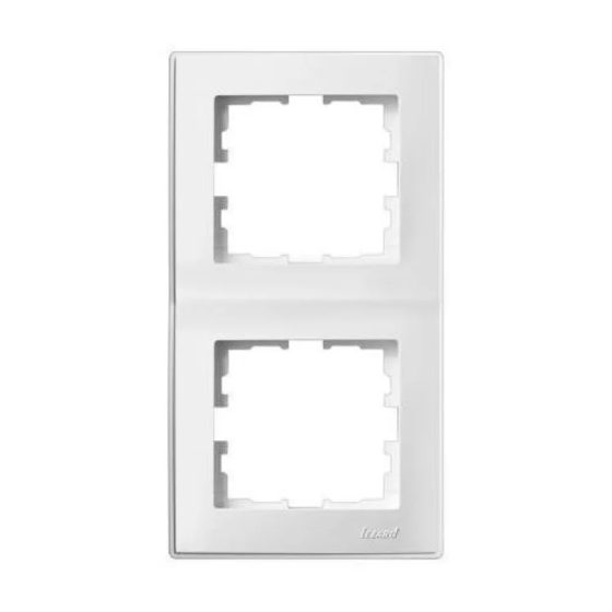 LESYA Рамка 2-а вертикальна білий Lezard Харків