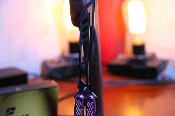 Тренировочный нож бабочка балисонг Kraken v3 от Armed Shark Новый Киев