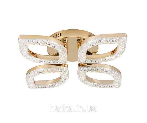 Люстра світлодіодна акрілова Sirius 2721/4 GD 40W*2 Київ