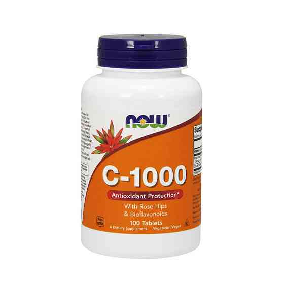 C-1000 with rose hips &amp; bioflavonoids (100 tab) Луцк
