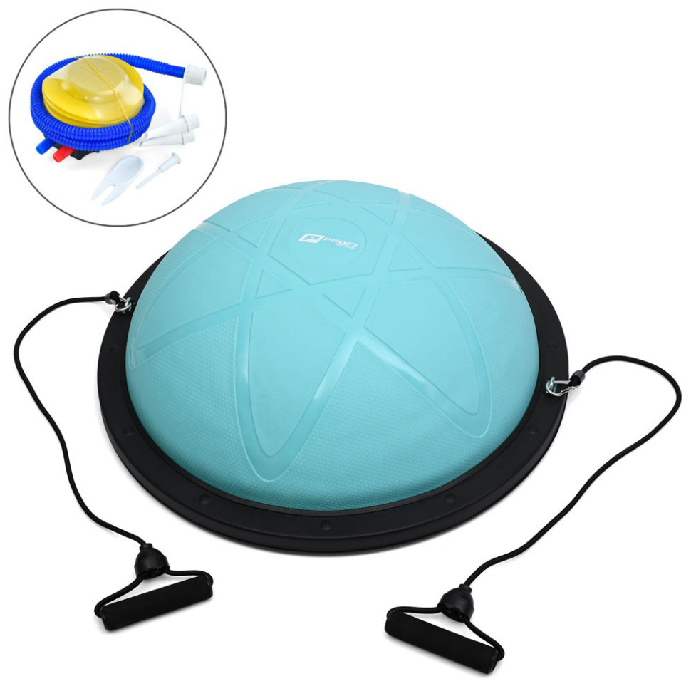 Балансувальна платформа з еспандером MS 2609-4 діаметр 60 см Вінниця - фото 1
