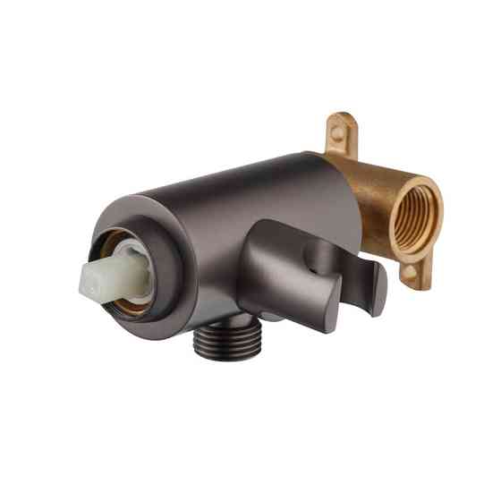 Смеситель для гигиенического душа Haiba ALEX 002 (INNER) GRAPHITE встроенный графит (HB9617) Черновцы