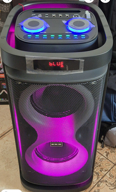 Мощная портативная колонка ZXX на 60Вт с Bluetooth, FM и USB. Харьков - изображение 6