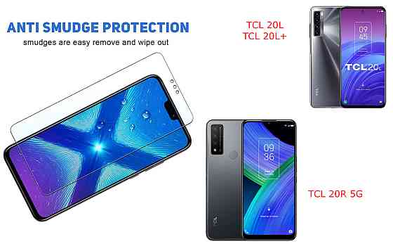 Защитное стекло NeoGlass для TCL 20L, TCL 20L+, TCL 20R 5G – ультрапрозрачное и устойчивое Киев