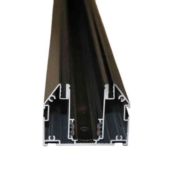 Комплект демпферной системы под натяжной потолок 2 м 61,9*47,5 мм, черный Днепр