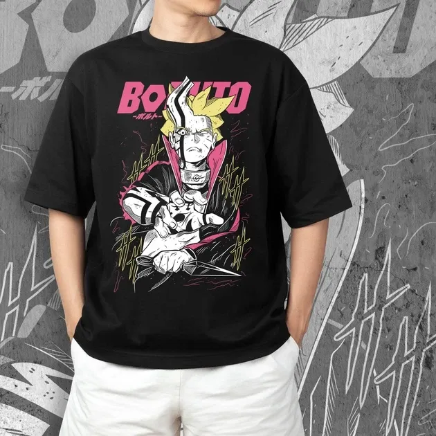 Футболка мужская с принтом Боруто Размер 48 Anime1254 Днепр - изображение 4