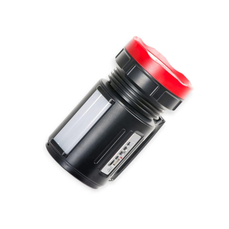 Фонарь диодный 1 super LED 5w+ 22 smd 220В, акб, fm-радио, cardreader, солнечая батарея, ремень на плечо Мукачево - изображение 5