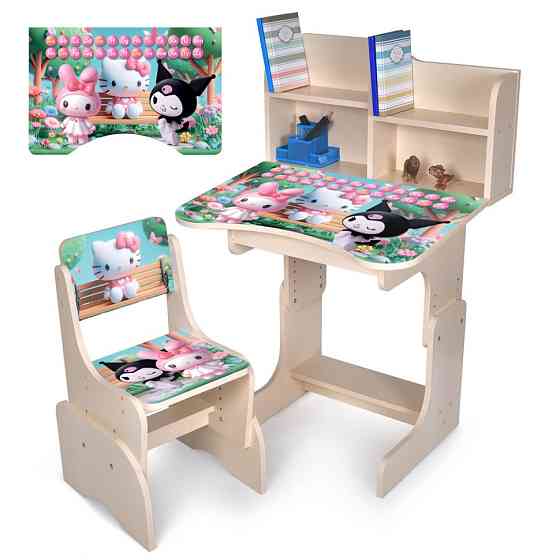 Дитяча Парта N 2071-19B-2 зі стільчиком Вінниця