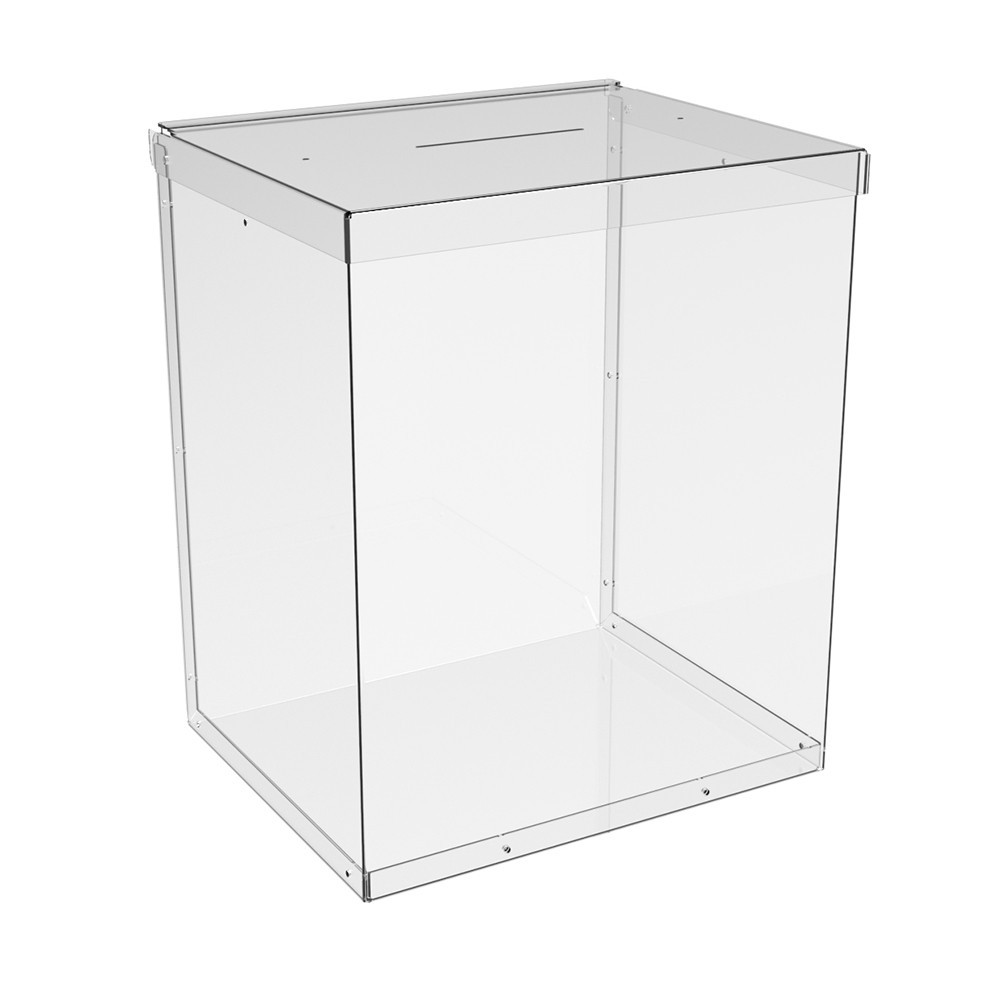 Ящик EKOSTAR без замка для пожертвований и сбора денег 250x200x300. Объем 15 литров Киев - изображение 3