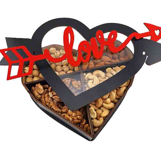 Подарочный набор орехов для мужчины, любимого парня на 14 февраля (День Влюбленных), Новый Год, День Рождения. Одесса