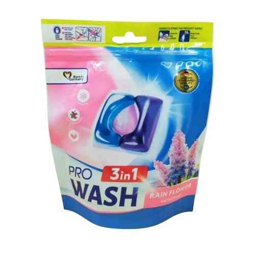 Капсули для прання 15шт (дой-пак) Квітка дощу ProWash 2К Житомир