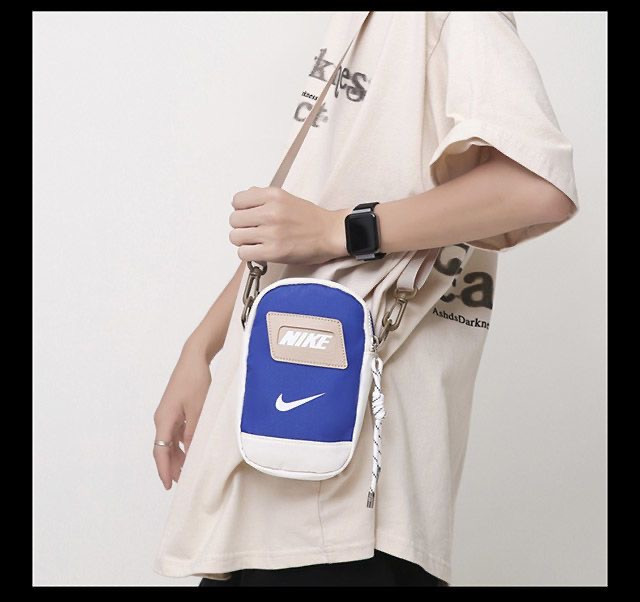 Сумка через плече Nike 19 × 12 синій Запоріжжя - фото 5